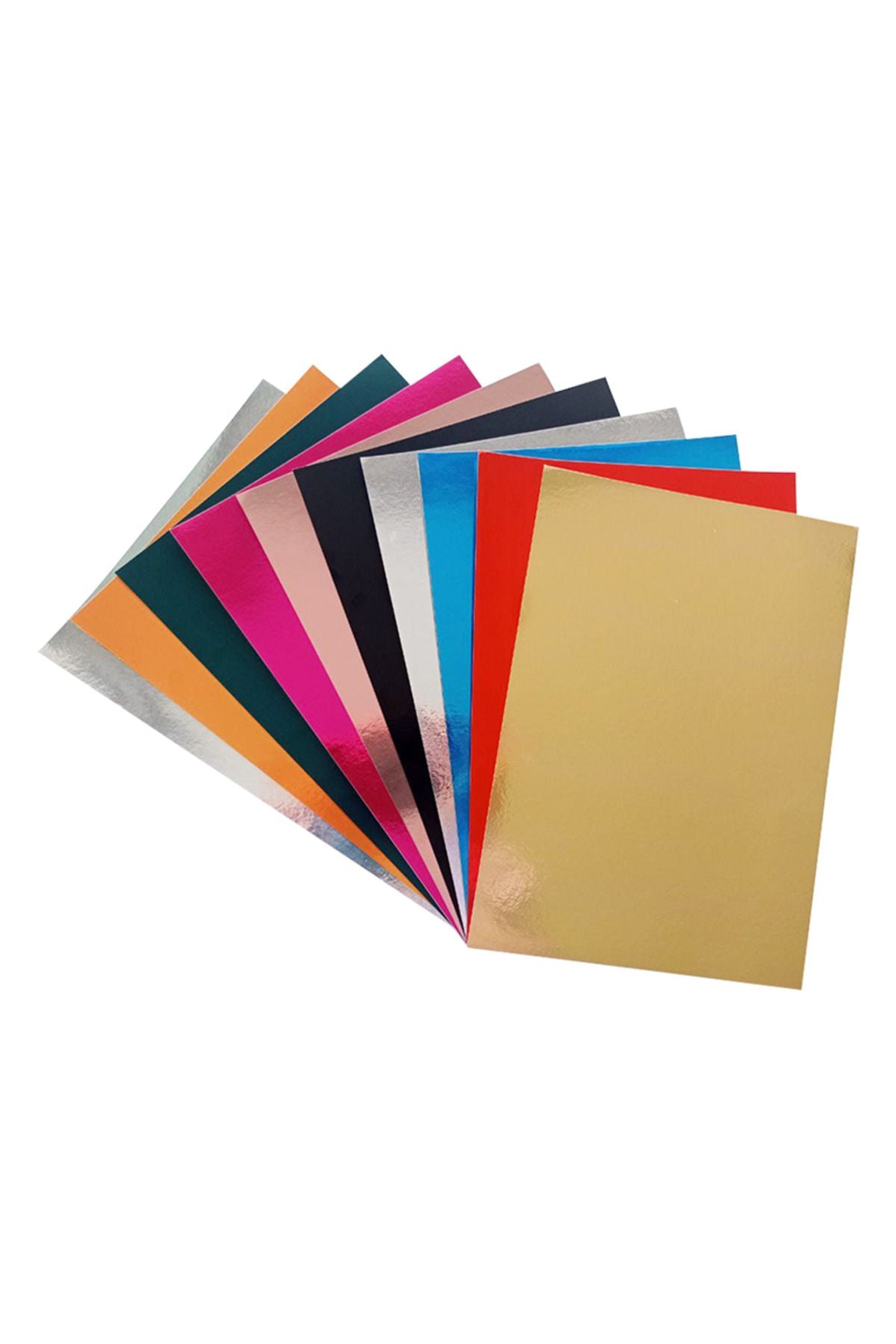 Metalize Karton 25x35cm 100 lü Karışık