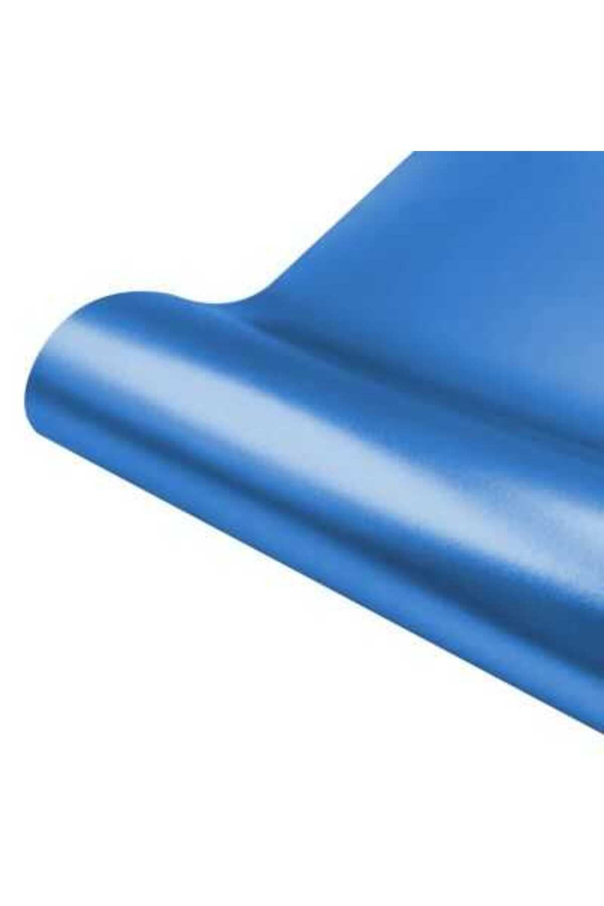 Mat Mavi Baskılı Kuşe Ambalaj Kağıdı 70x100 25 ADET