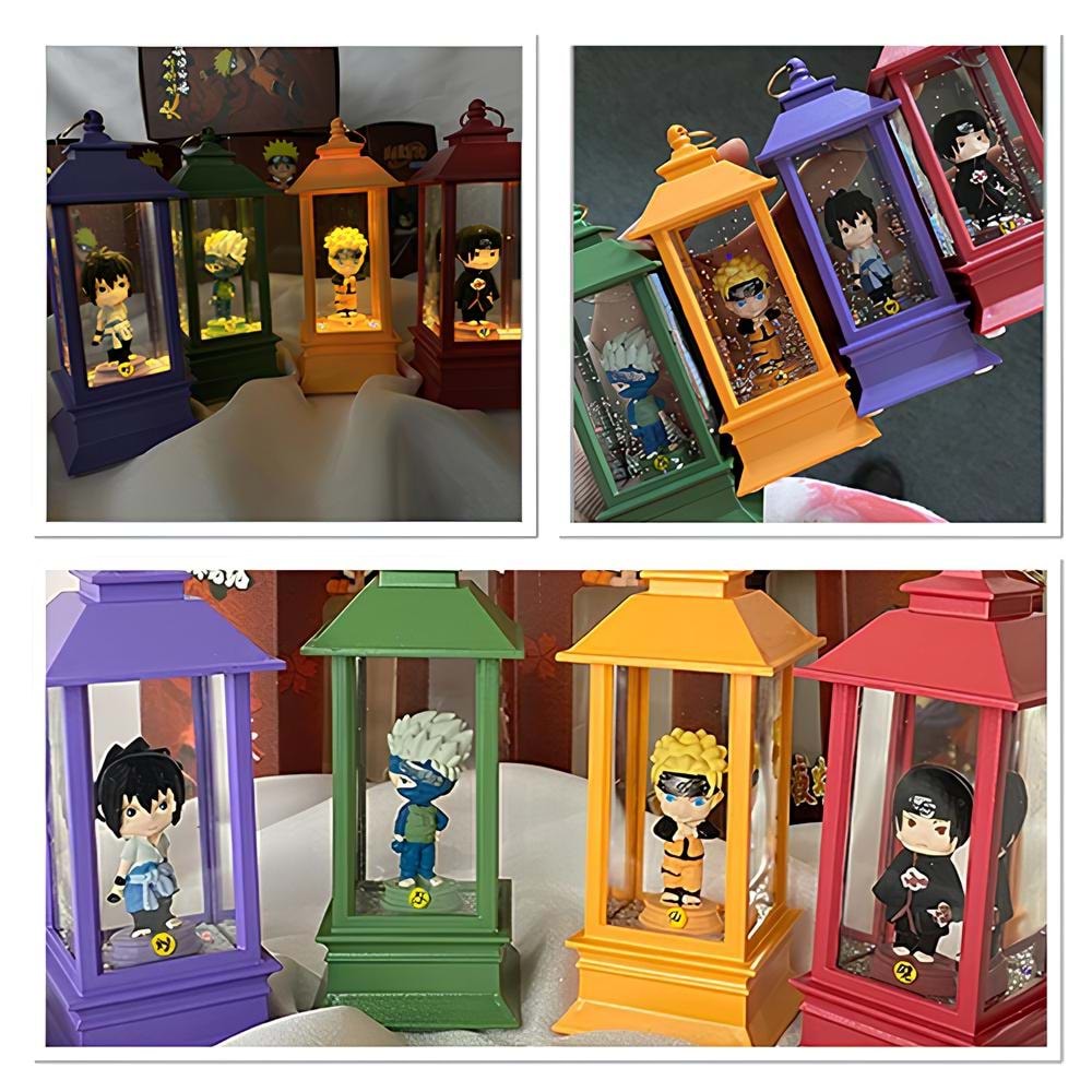 Anime Naruto Figürlü Işıklı Kar Küresi 13 x 5 cm