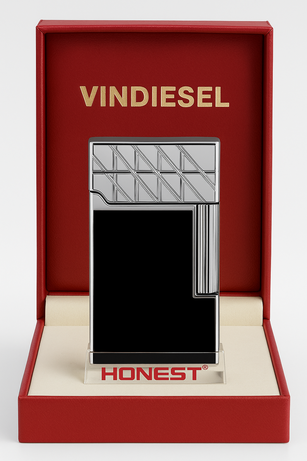 Vindiesel 1.Kalite Çelik Gazlı Dupont Çakmak Özel Kutulu